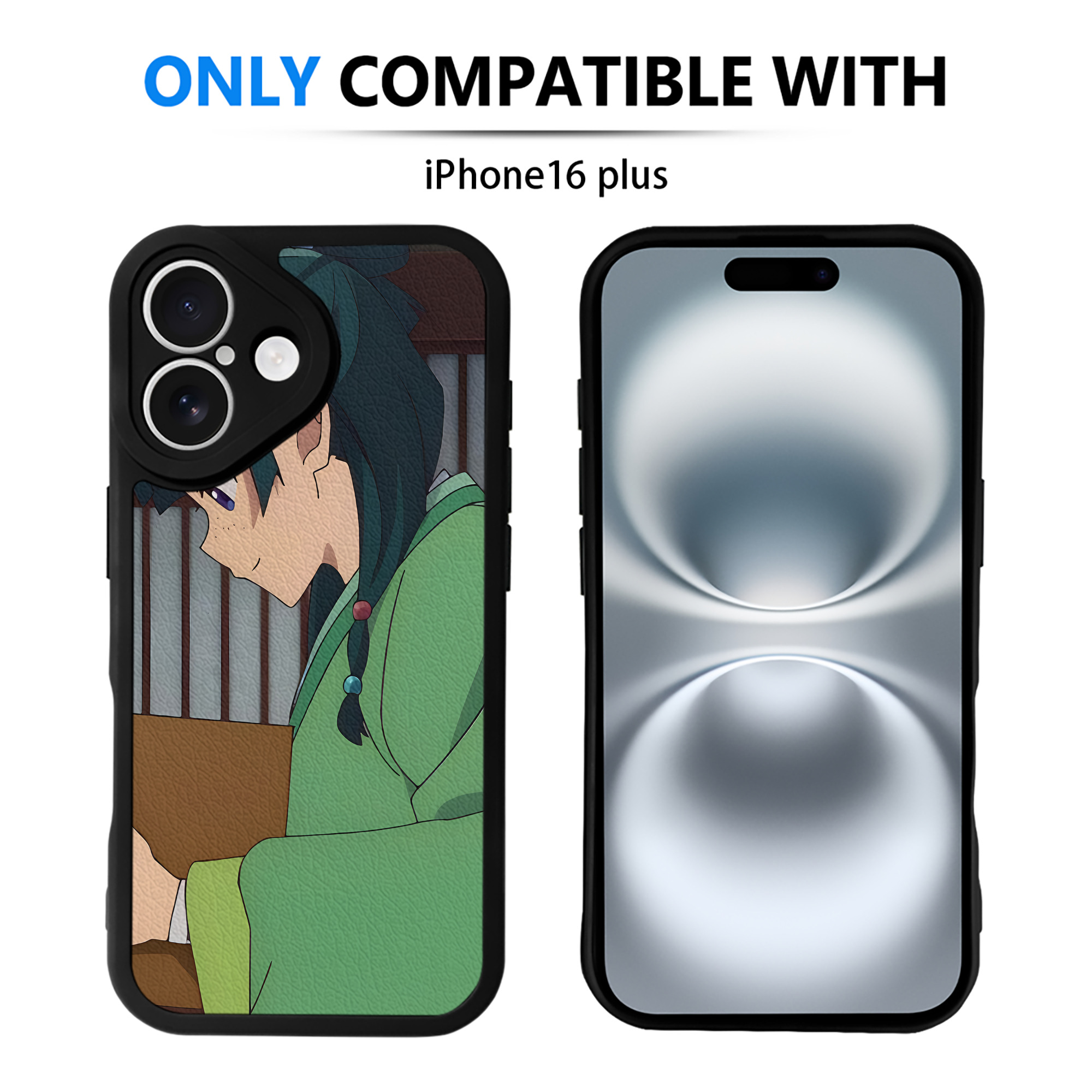 薬屋のひとりごと The Apothecary Diaries 【iPhone 16シリーズ対応】シリコンスマホケース（レザー調） 材質：シリコン
